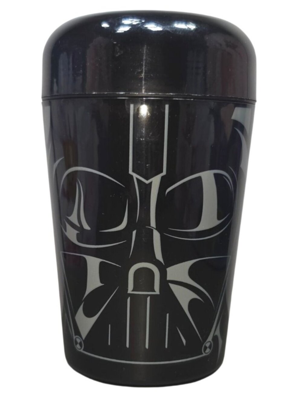 Lucas Films Party Cup Darth Vader Star Wars Plastic with Lid Screw On 16 oz